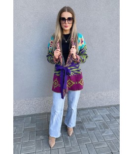 upletový kardigan Sahara