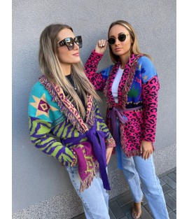 upletový kardigan Sahara