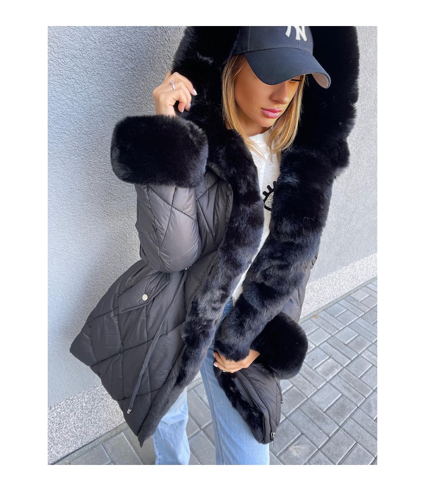 parka s kožešinou BLACKpanter
