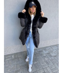 parka s kožešinou BLACKpanter