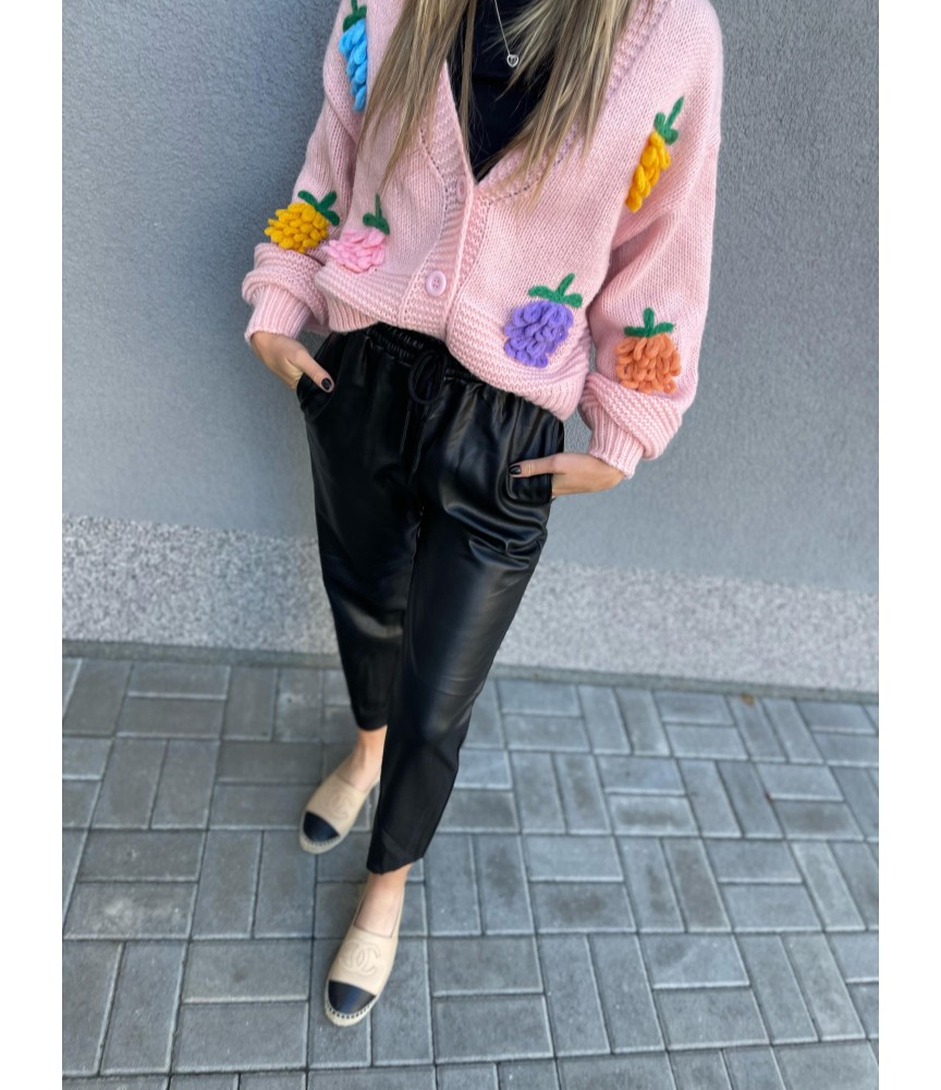 koženkové kalhoty BOY