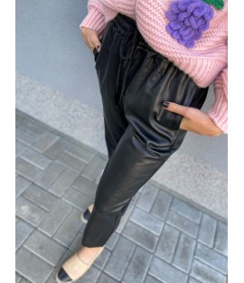 koženkové kalhoty BOY