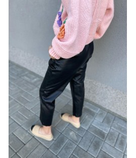 koženkové kalhoty BOY