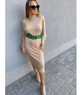 upletové šaty Camel