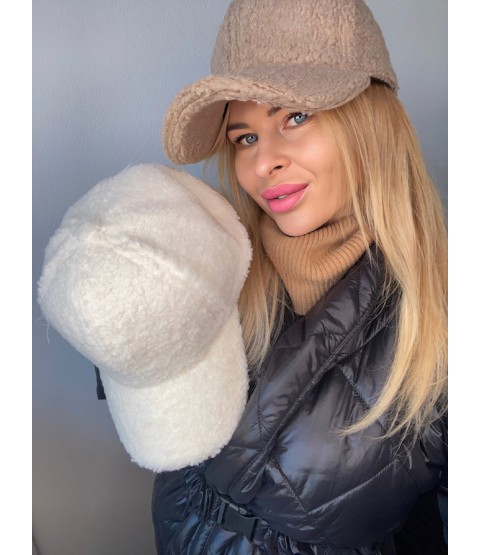 kšiltovka TEDDY beige