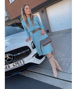 upletové šaty BLUE