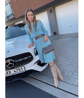 upletové šaty BLUE