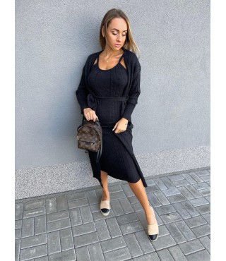 komplet šaty s kardiganem KYLIE