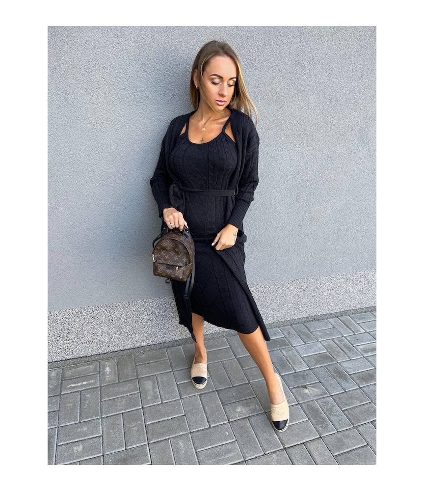 komplet šaty s kardiganem KYLIE