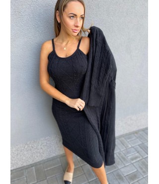 komplet šaty s kardiganem KYLIE