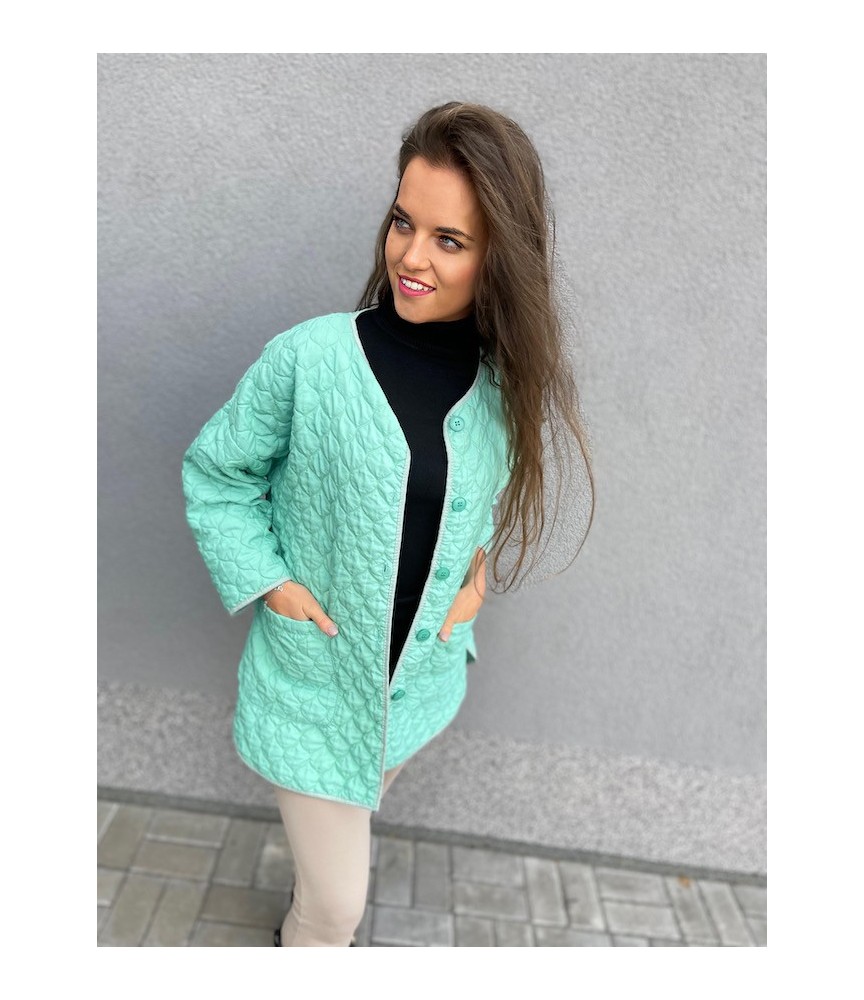 prošívaná lehká bunda RALF mint