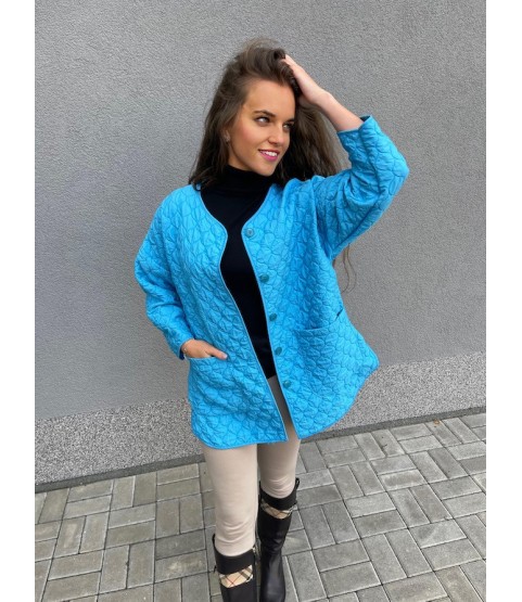 prošívaná lehká bunda RALF blue