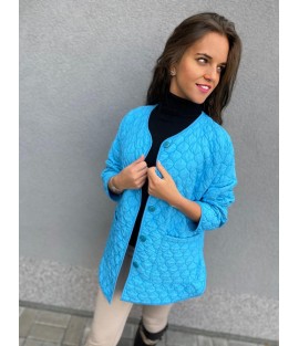 prošívaná lehká bunda RALF blue