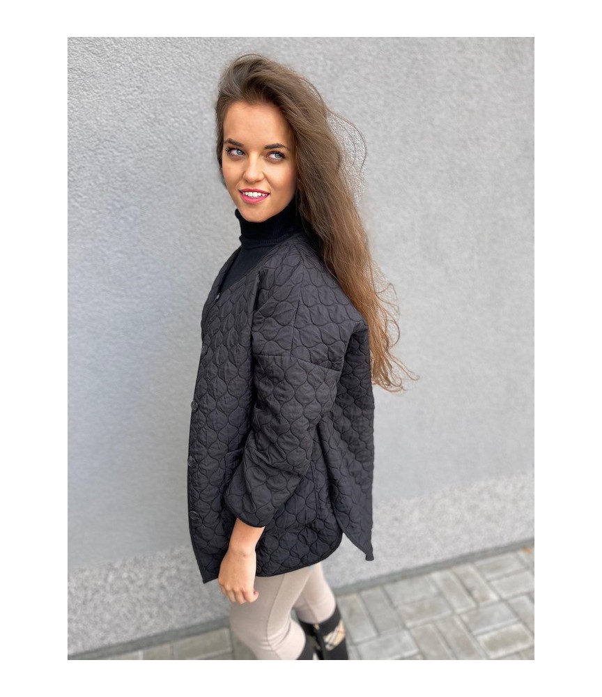 prošívaná lehká bunda RALF black