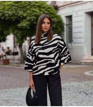 svetřík STAR  zebra White