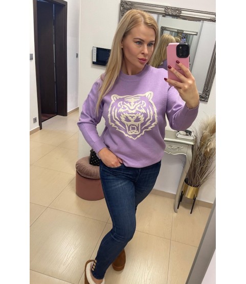 svetr panter lilla