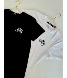 KARL LAGERFELD  KOCKTAIL dámské triko black