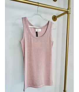 Třpitivé tílko pink