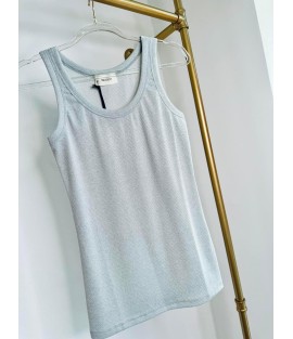 Třpitivé tílko silver