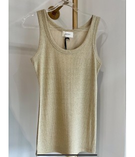 Třpitivé tílko gold