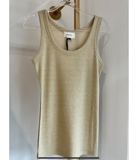 Třpitivé tílko gold