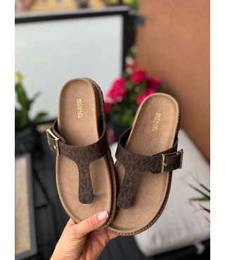 Pantofle Michael Kors Brown