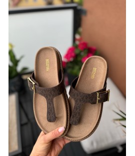 Pantofle Michael Kors Brown