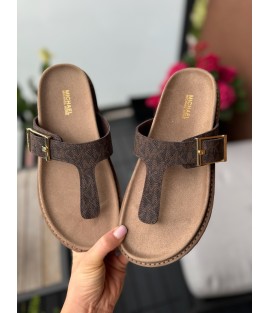 Pantofle Michael Kors Brown