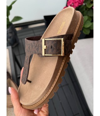 Pantofle Michael Kors Brown