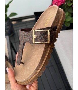 Pantofle Michael Kors Brown