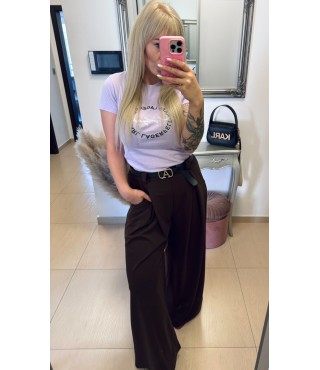 volné kalhoty braun