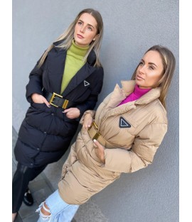 zimní bunda ESKIMO s páskem