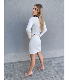 upletové šaty COCO WHITE