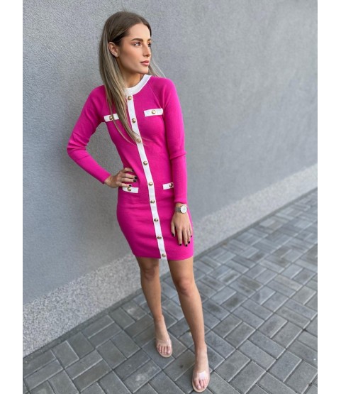 upletové šaty COCO pink