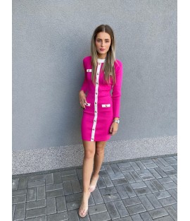 upletové šaty COCO pink